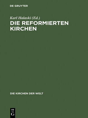 cover image of Die reformierten Kirchen